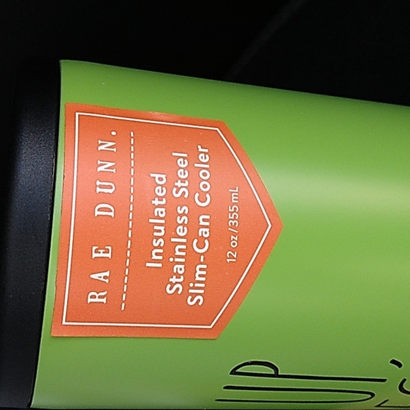 Rae Dunn insulated stainless steel slim-can cooler - Picture 5 of 6